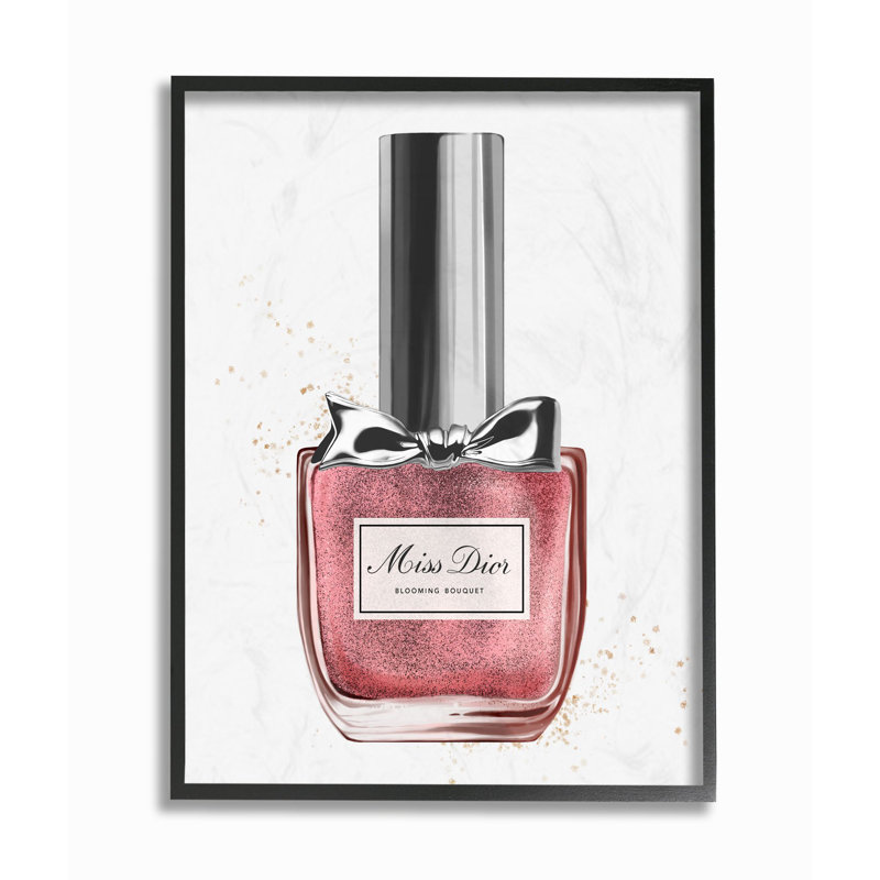 « maquillage rose rouge clouing lustring style argenté », impression, H 20 po x l 16 po x P 1,5 po