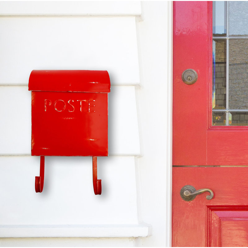 Boîte aux lettres murale française poste Euro
