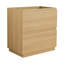 Meuble-lavabo de salle de bain de 30 po (29 1/8 po) sans lavabo, meuble-lavabo sous-comptoir moderne avec double tiroir, meuble-lavabo sur pied autoportant, bois d'ingénierie, chêne-130611466-130611467