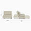 Chaise convertible rembourrée Jazariah-1469397044