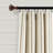Cotton Blend Semi Sheer Curtain Pair-71502487-71502488