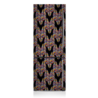 Abstract Door Decal