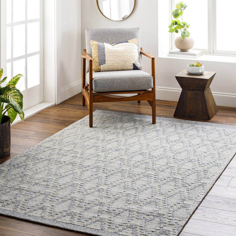Geometric Area Rug, Rectangle 2' x 3'