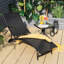 Ensemble de chaises longues d'extérieur pliables Latitude Run® avec dossier réglable à 5 positions