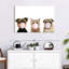«Funny Animal», reproduction sur toile-92519880