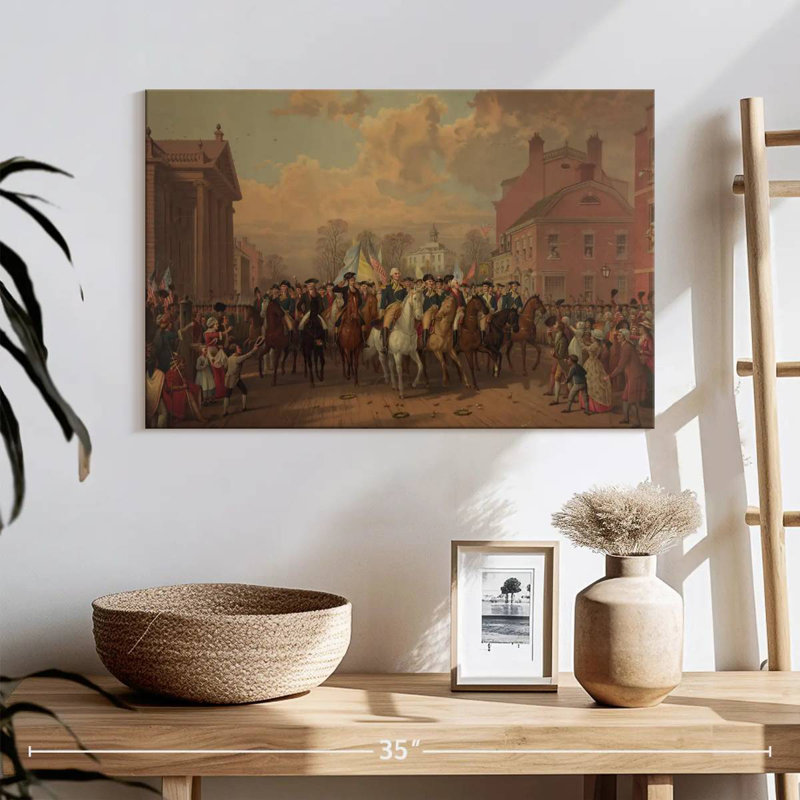 Evacuation Day, 16" H x 24" W