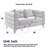 Upholstered Sofa With Pillows