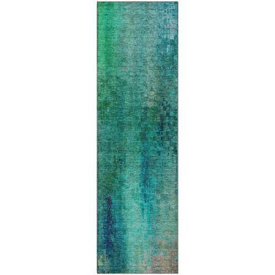 Premium Machine Washable Mayfield AMF2241 Abstract Rug