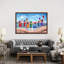 Beach Party Rainbow Scene by Peter Adderley - Wrapped Canvas Print-1713945844-1713945843