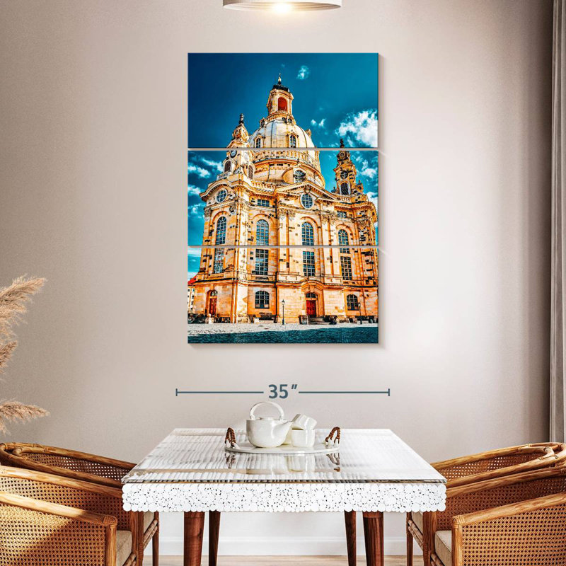 Adella Dresden Frauenkirche, H 50 po x l 32 po