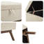 Table basse avec repose-pieds Mid-Century-1998759634