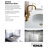 Poplin 62" Double Bathroom Vanity Set-30054065-30054163-38643614