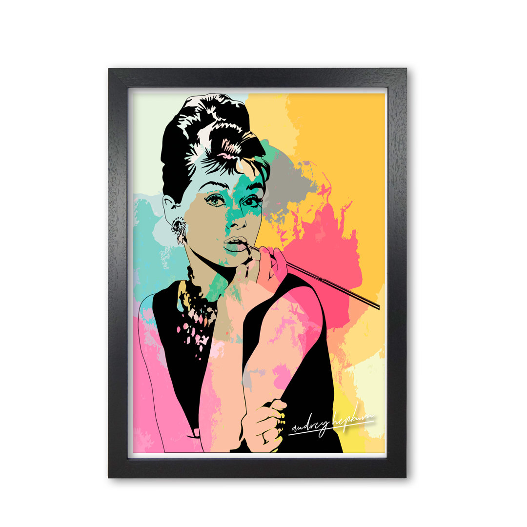 Audrey Hepburn - Single Picture Frame Print
