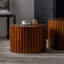 Table basse ronde en bois-1328513856