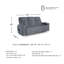 RiverTest Power Reclining Sofa