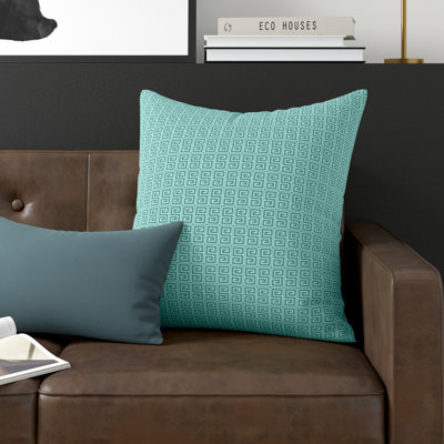 Geometric Square Pillow Cover & Insert