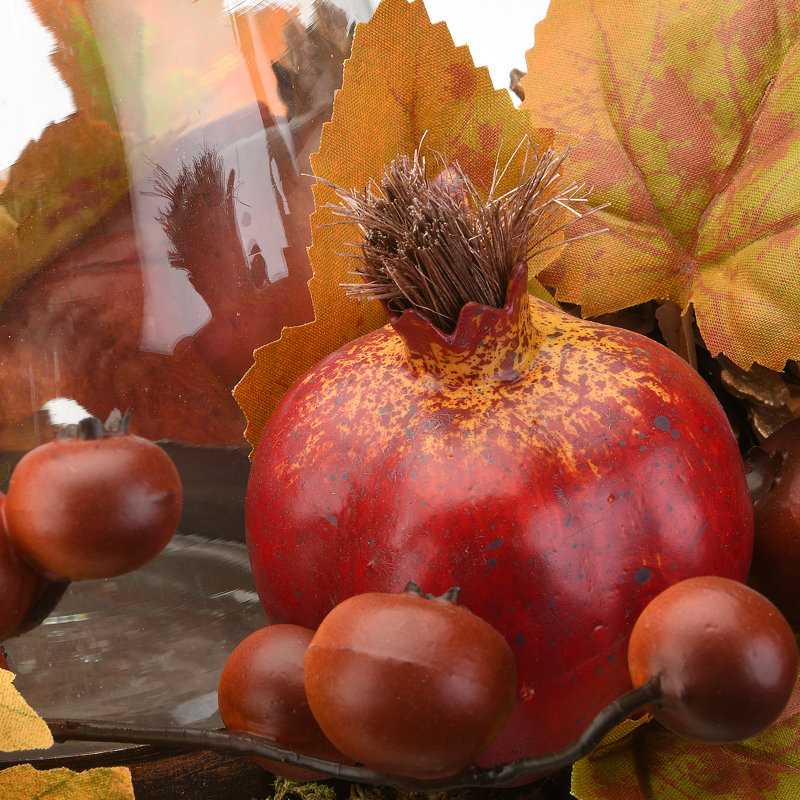 Maple Leaves Mixed Candelabrum in Planter