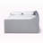 Marlee Modern Full Size Velvet Fabric Daybed in Gray, 34.71" H X 81.50'' L X 57.72'' W-1293229172-1293229174