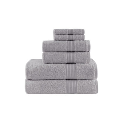 Ensemble de serviettes 6 pièces en coton biologique
