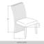 Black Wooden Dining Chair With Velvet Cover-349343674