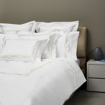 Retro Percale Duvet Cover