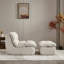 Ensemble de fauteuil à billes sans accoudoirs avec repose-pieds (ensemble de 2)-1060091990
