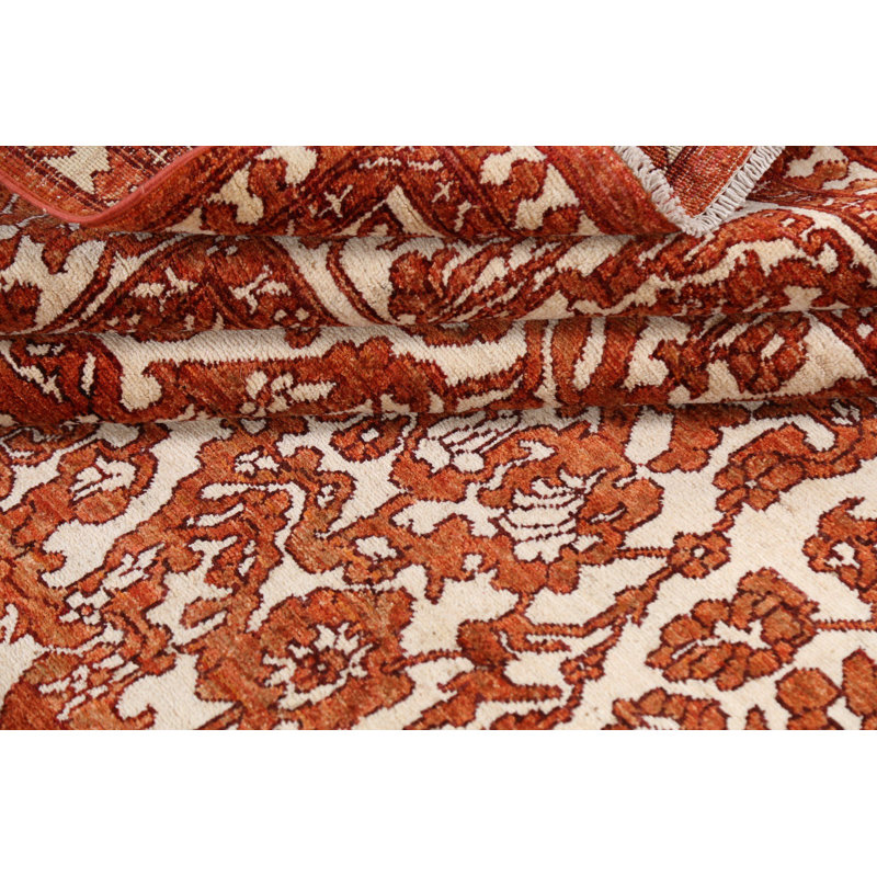 Tapis 100% persan Mahal 100% végétal noué à la main 7 x 11