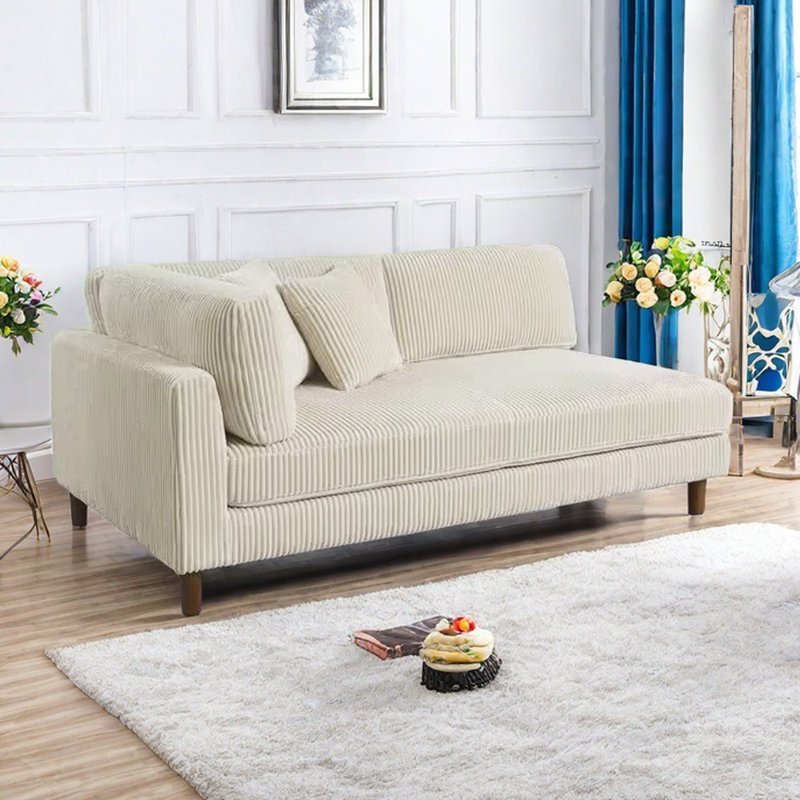 Vikarm, Left Hand Facing, Beige