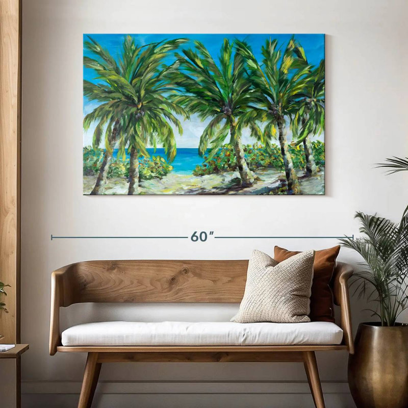 Palmier tropical Gillard Paradise, H 32 po x l 48 po