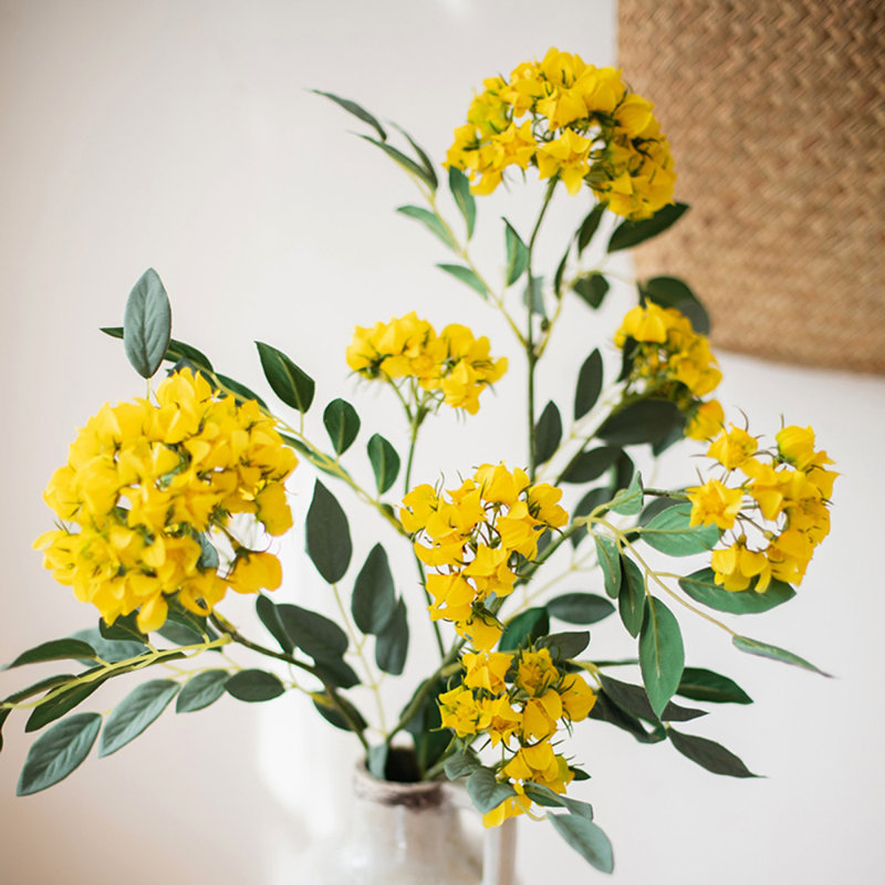 Senna Arrangement, Pink, Three Stems