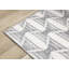 Tapis contemporain gris et blanc Jarrow-1140925092
