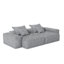 Canapé modulaire moderne capitonné avec 4 coussins-1269655645