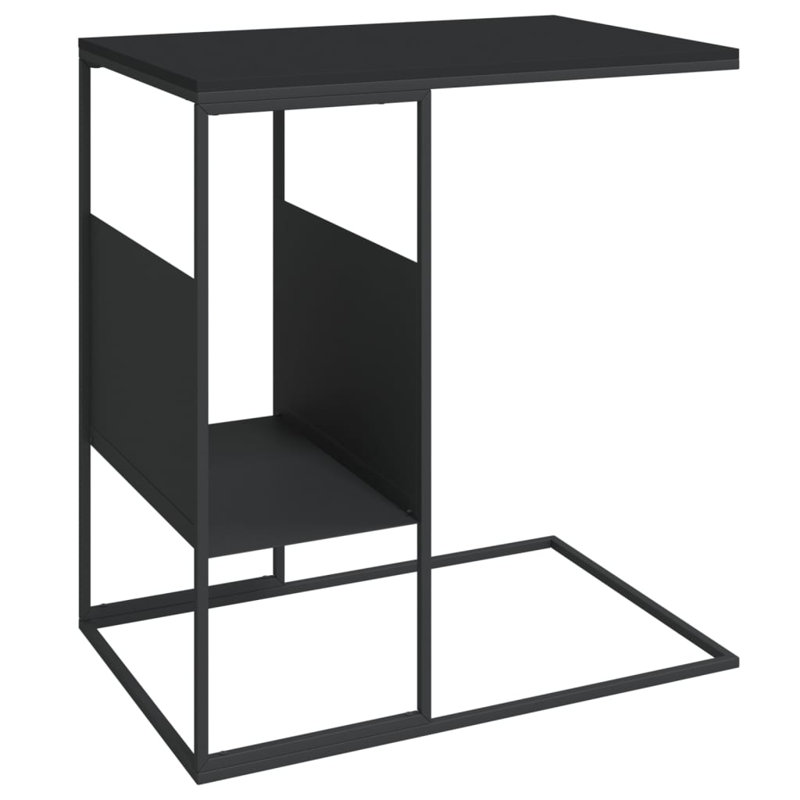 Jarquavius Frame End Table, Black, Black