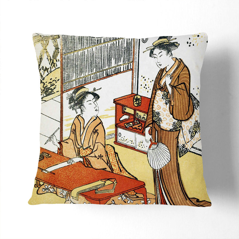 Square Throw Cushion, 55cm H x 55cm W x 20cm D, Stone