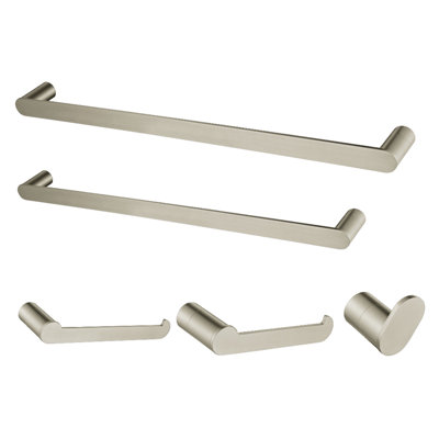 Ensemble de quincaillerie de salle de bain 5 pièces Dessau