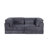 Compression Mahjong Sofa,Convertible Floor Sofa Bed,DIY Boneless Modular Sectional Sofa,No Assembly Required-552945472