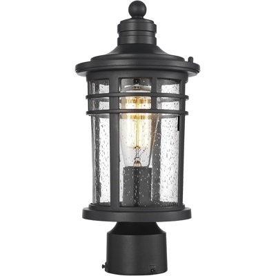 Luminaire d'extérieur 14,5 pouces avec verre trempé