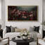 Impression sur toile encadrée très sombre Moody-397736452-397736450