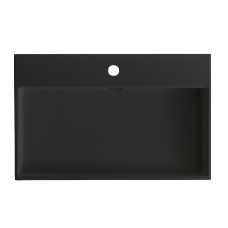 Urban 27.8'' L Bathroom Sink, Single Hole