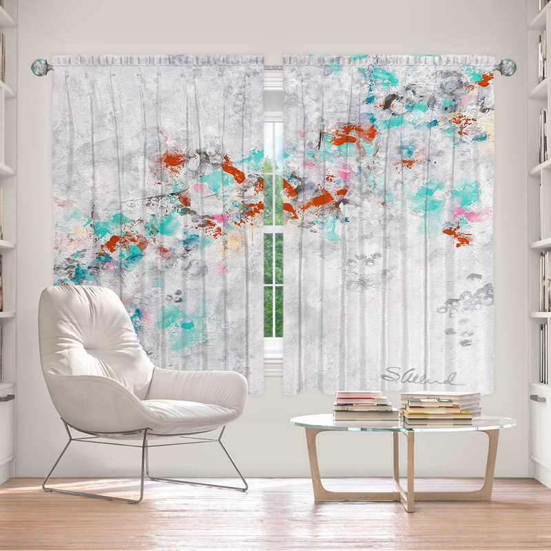Kaleikini Room Darkening Curtain Pair, 56" W x 78" L