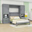 Lit escamotable avec tiroirs de rangement intégrés et bureau-2031920124-2031920123