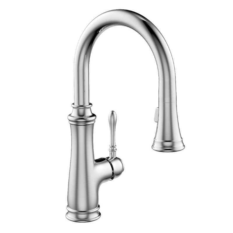 Allora USA Pull Out Kitchen Faucet, Chrome