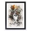 Woodland Stream - Single Picture Frame Print on MDF-56924930-56924927