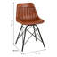 Aariel Faux Leather Dining Table
