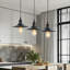 Escobar 1 - Light Black Single Pendant