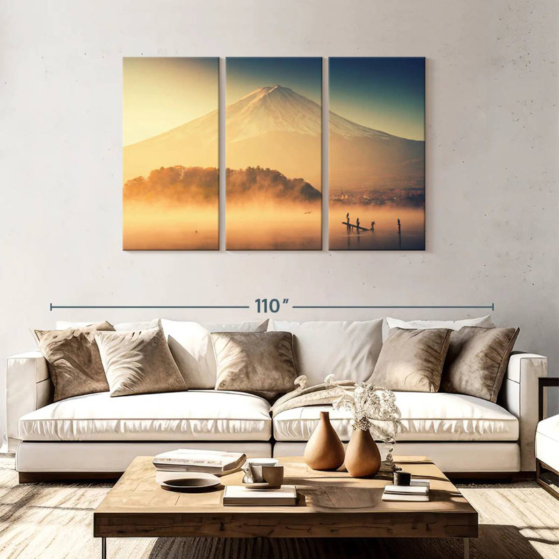 Alvord Brilliant Mount Fuji, 48" H x 74" W