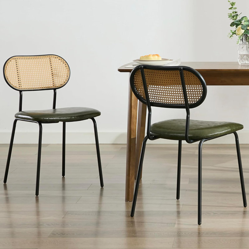 Rattan Dining Chairs Set Of 2