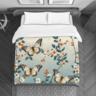  Housse de couette Butterfly Bedding