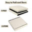  Repose-pieds avec rangement Go-Poufs Knock-Down 15 po x 15 po x 15 po |-109102734