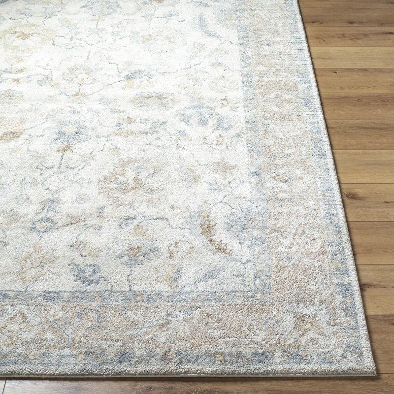 Acelina Damask Indoor Rug, Rectangle 10' x 14'